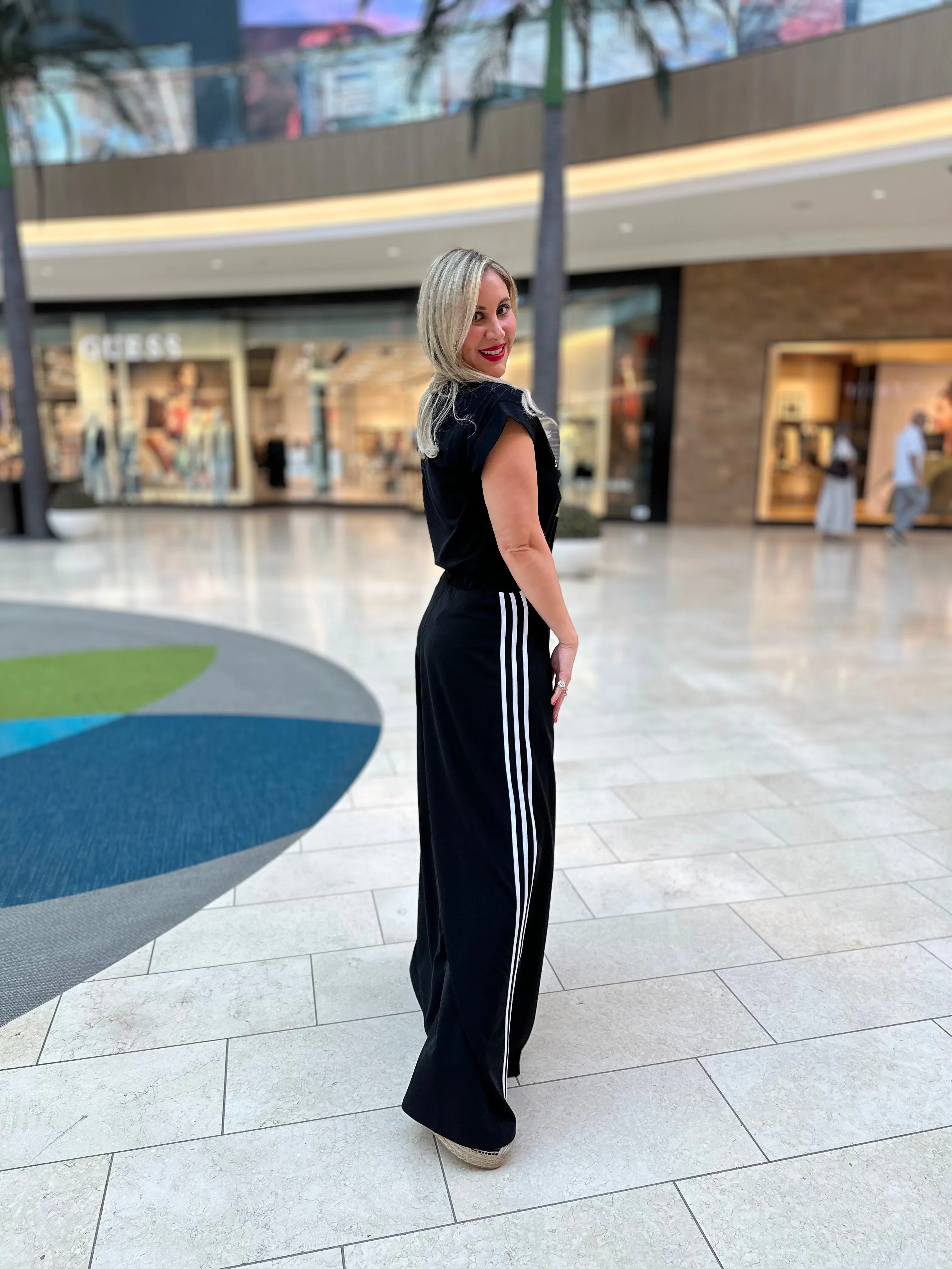 Side Lines Palazzo Pant