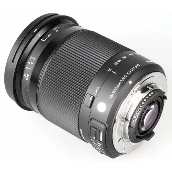 Sigma 18-300mm F/3.5-6.3 DC Macro OS HSM Contemporary Lens For Canon EF