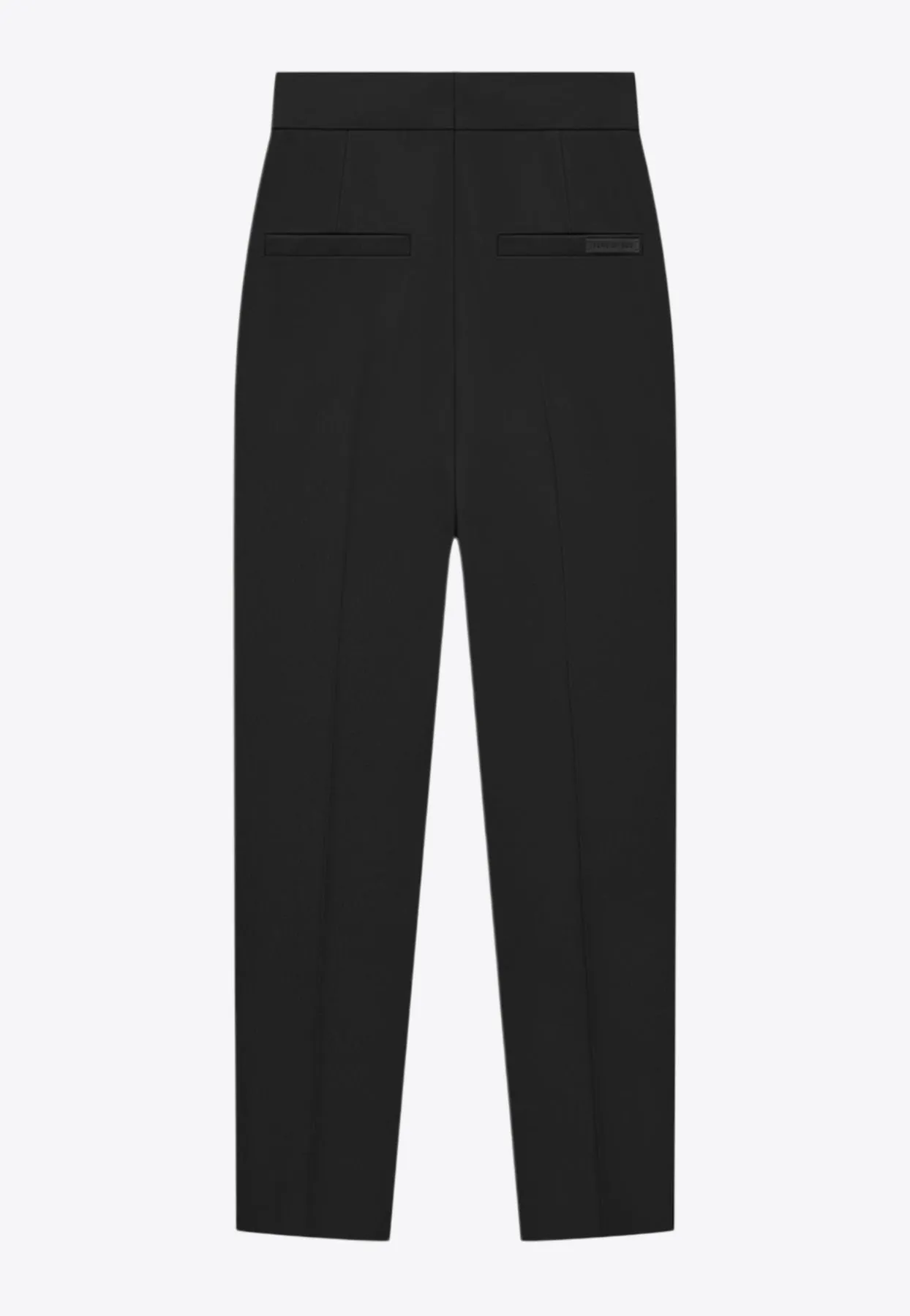 Single Pleat Wool Pants