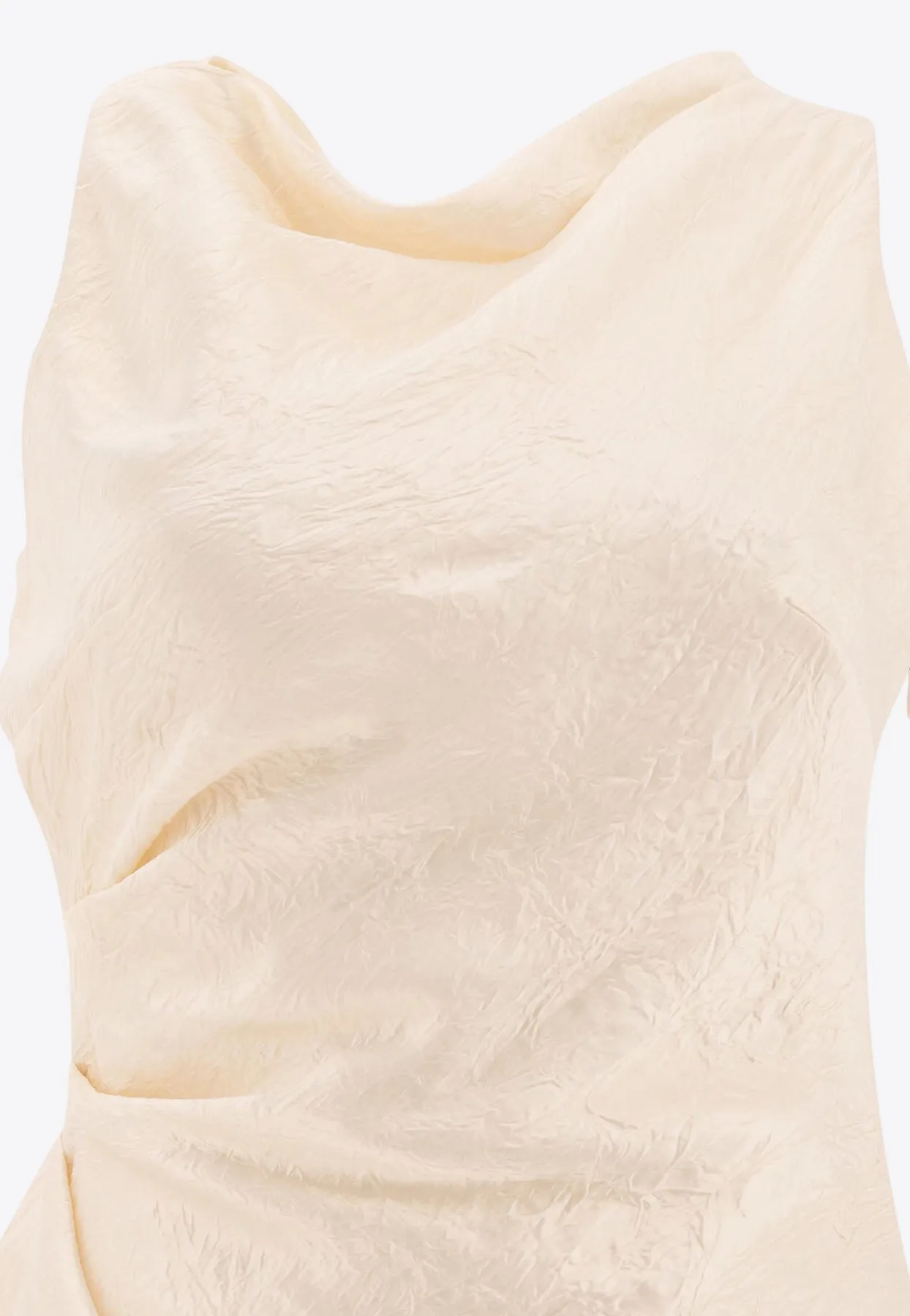 Sleeveless Draped Top