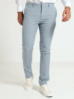 Slim Essential Suit Trouser - Smokey Blue