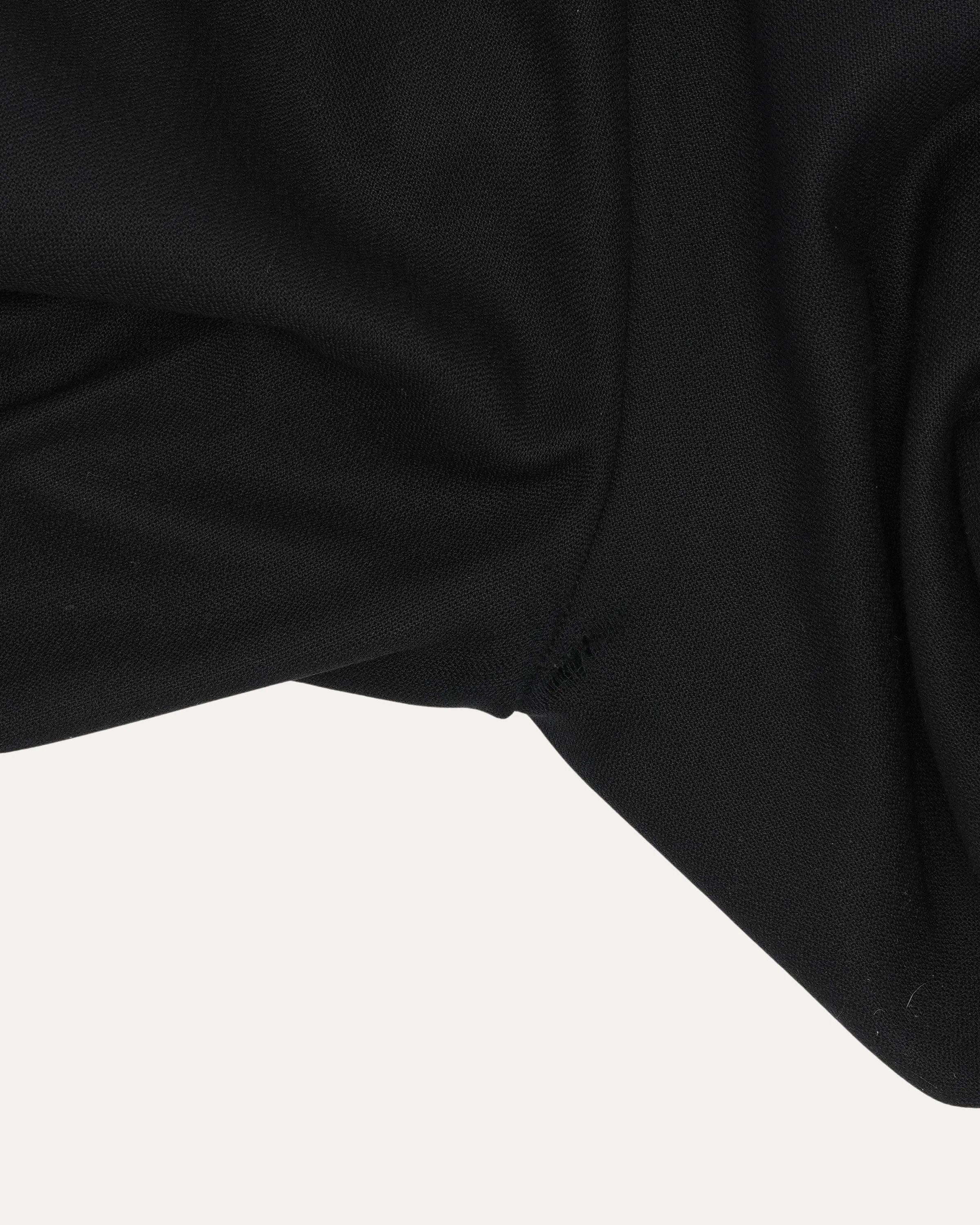 Slim Fit Cropped Wool Blend Suit