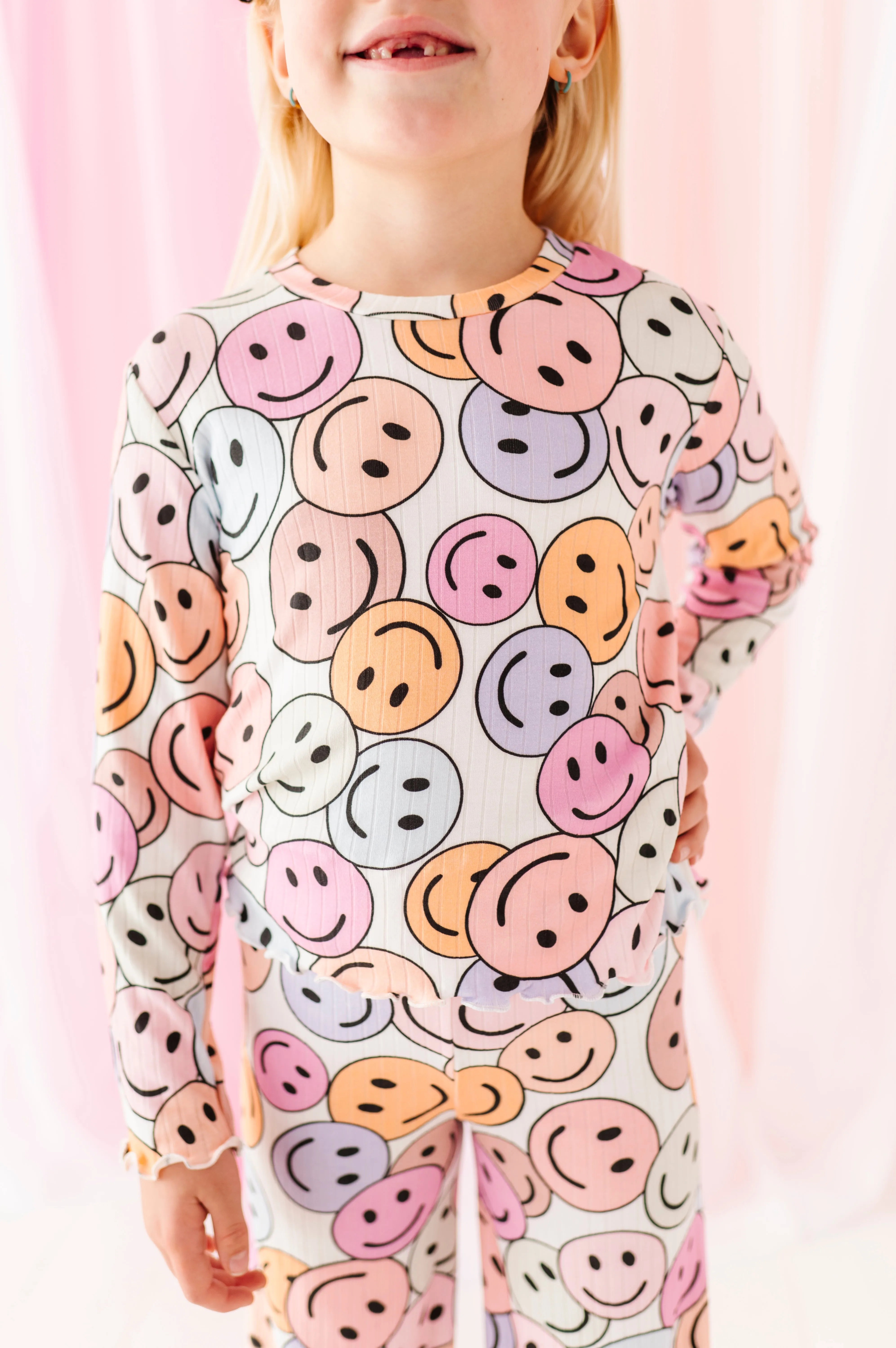Smilies | Wide Leg Ribbed SET