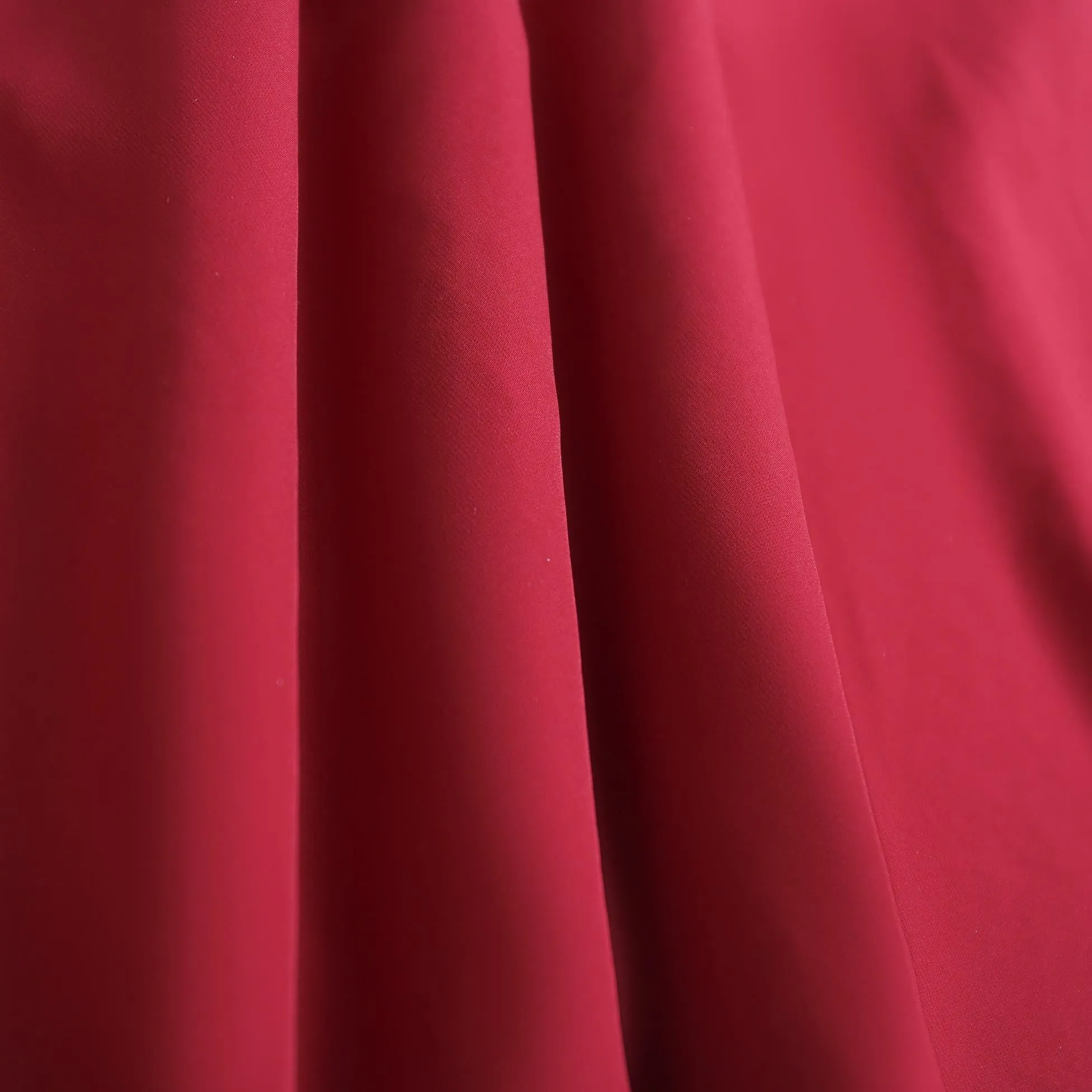Solid Color Puff Sleeve Mid Dress for a Classy Look
