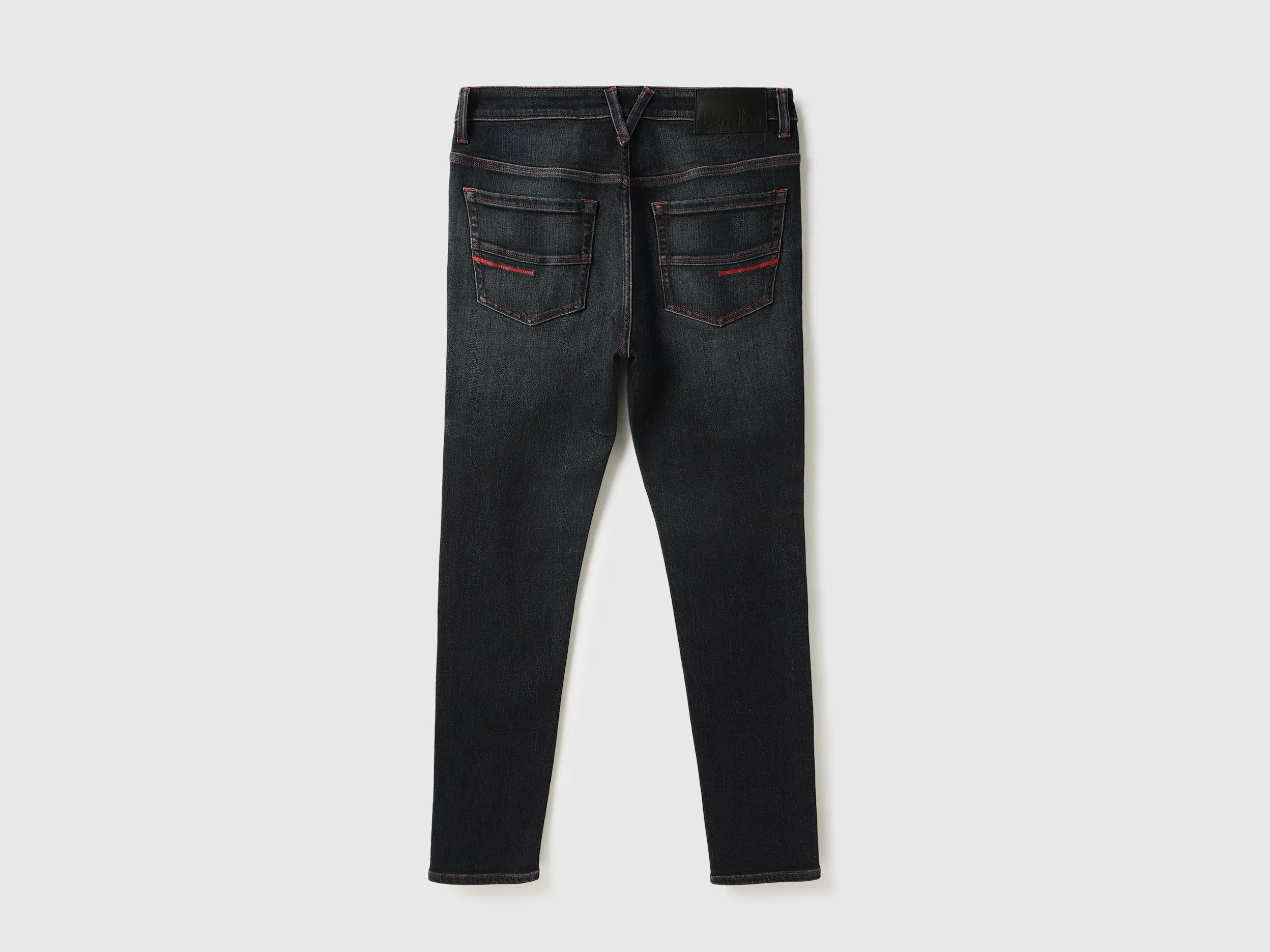Solid Low Crotch Fit Jeans