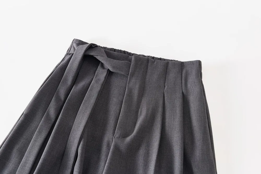 Solid Wide Leg Trousers with a Comfortable Flattering Fit