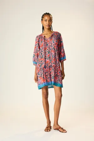 Stevie Dress - Rose Bandana