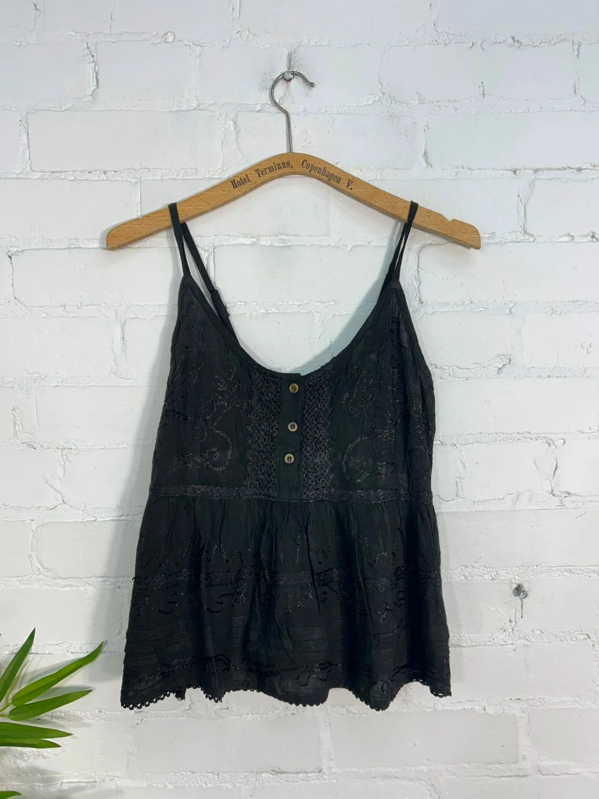 Strappy Button Vest
