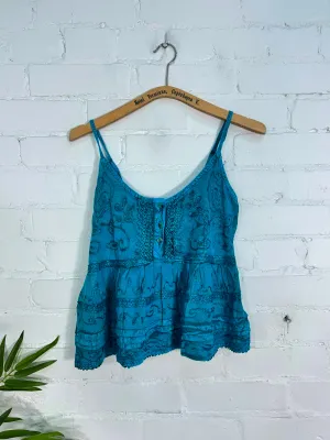 Strappy Button Vest