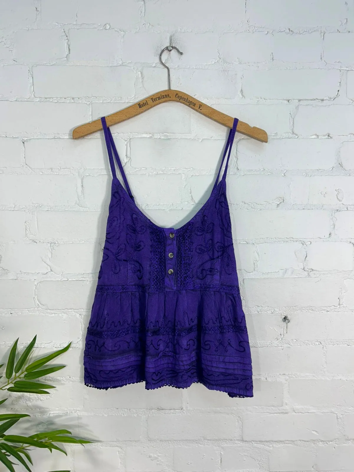 Strappy Button Vest