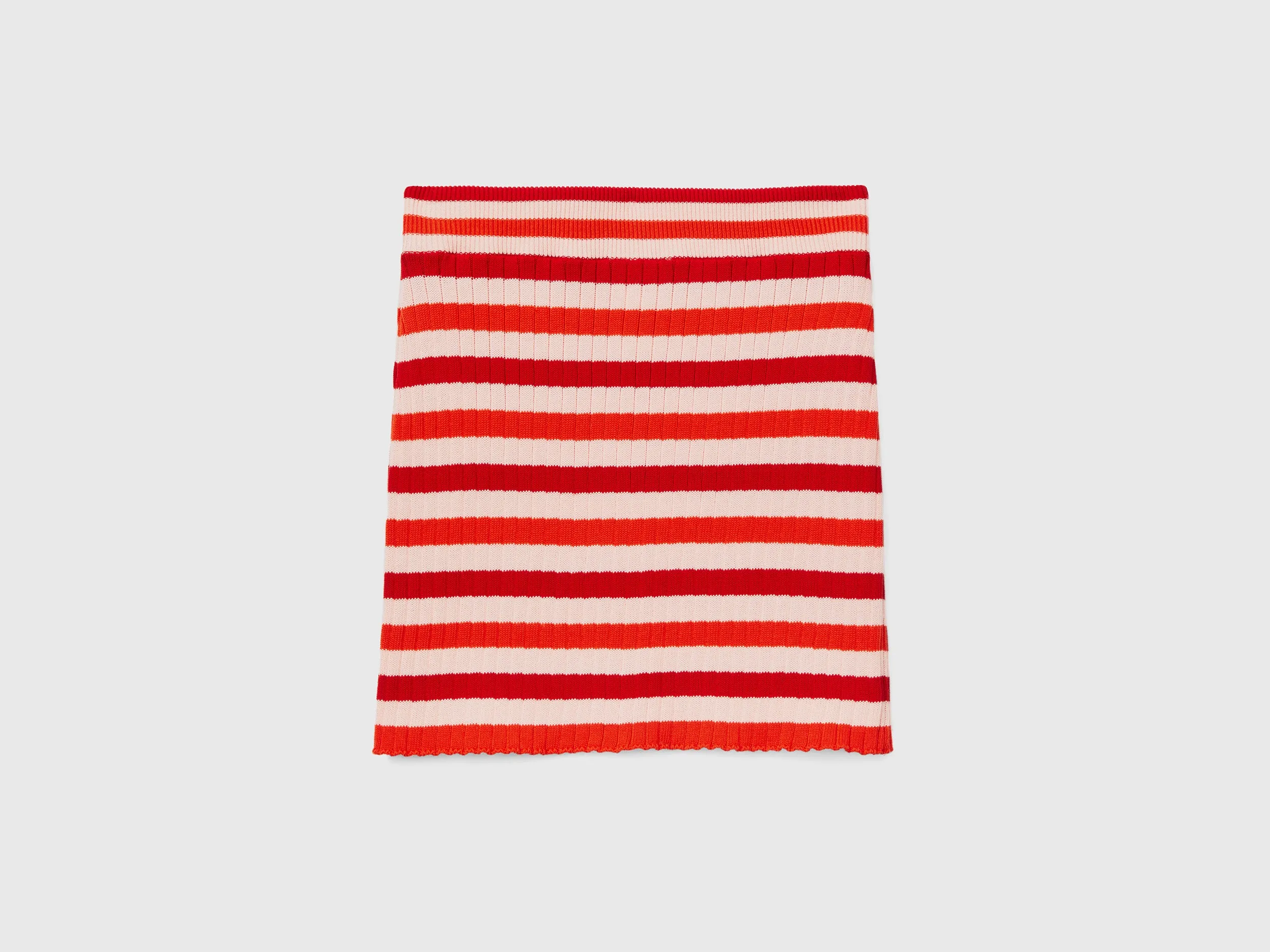 STRIPED MINI SKIRT