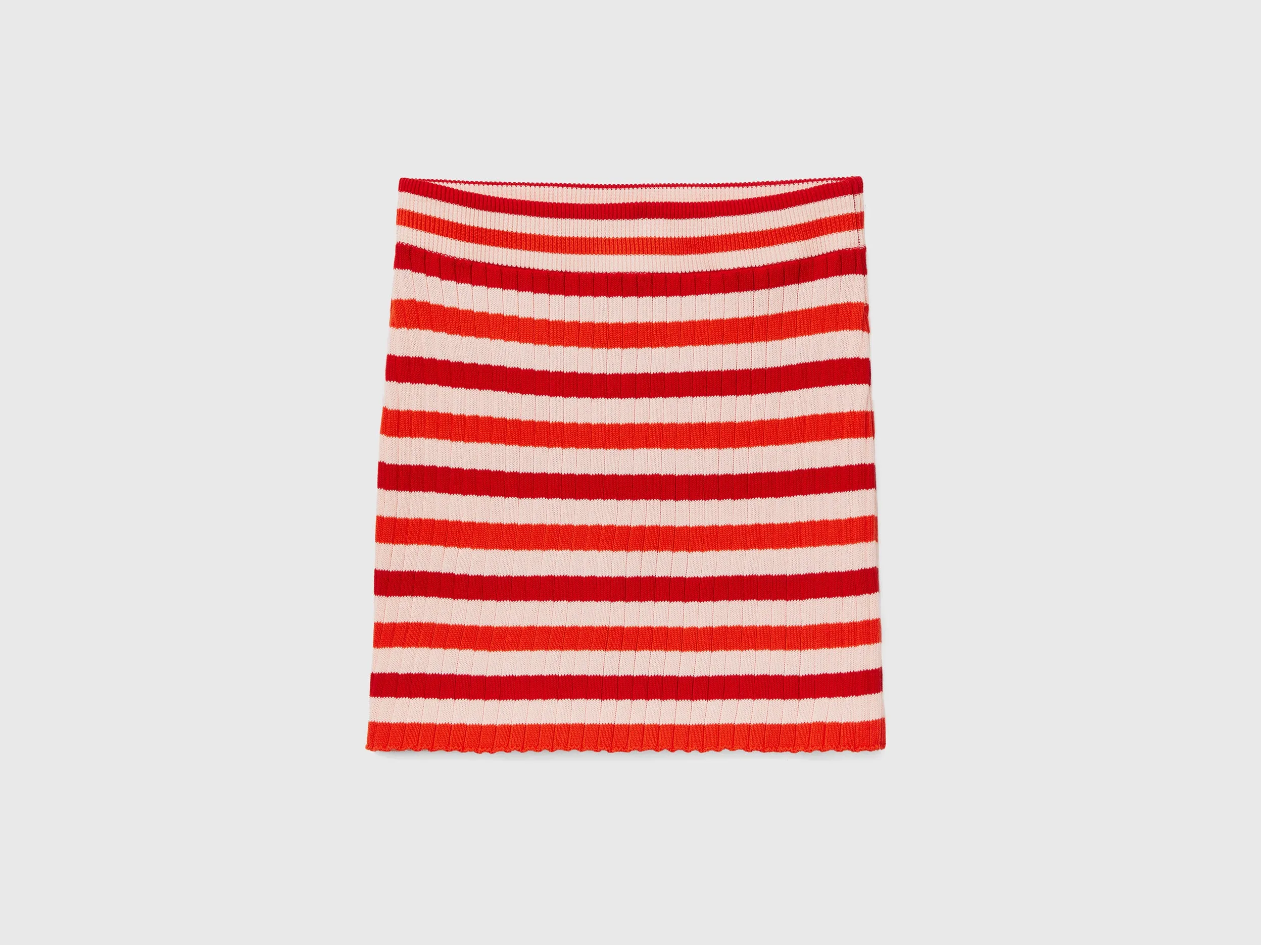 STRIPED MINI SKIRT