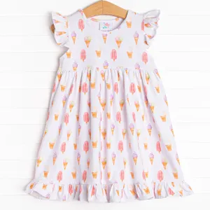 Summer Sweets Dress, White