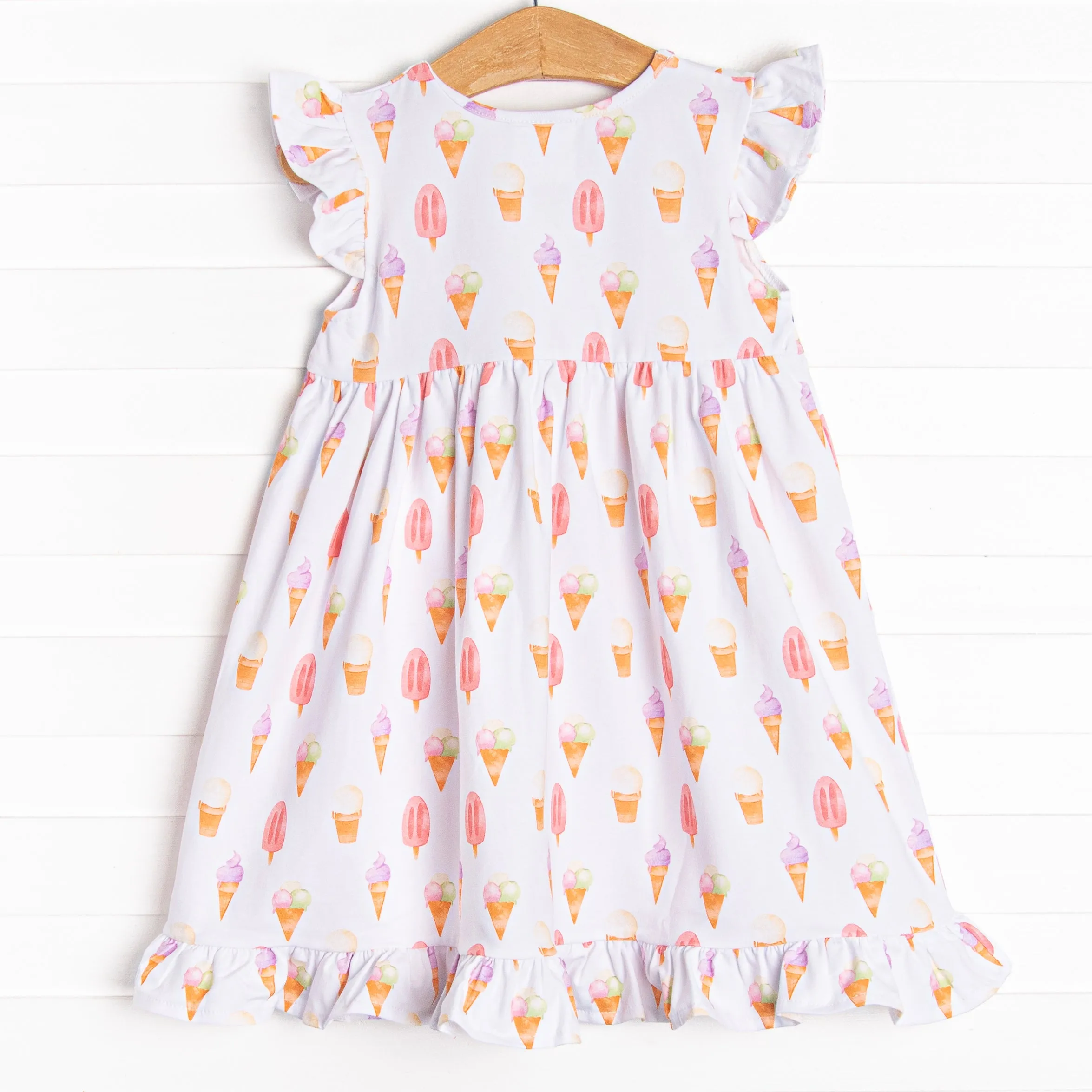 Summer Sweets Dress, White