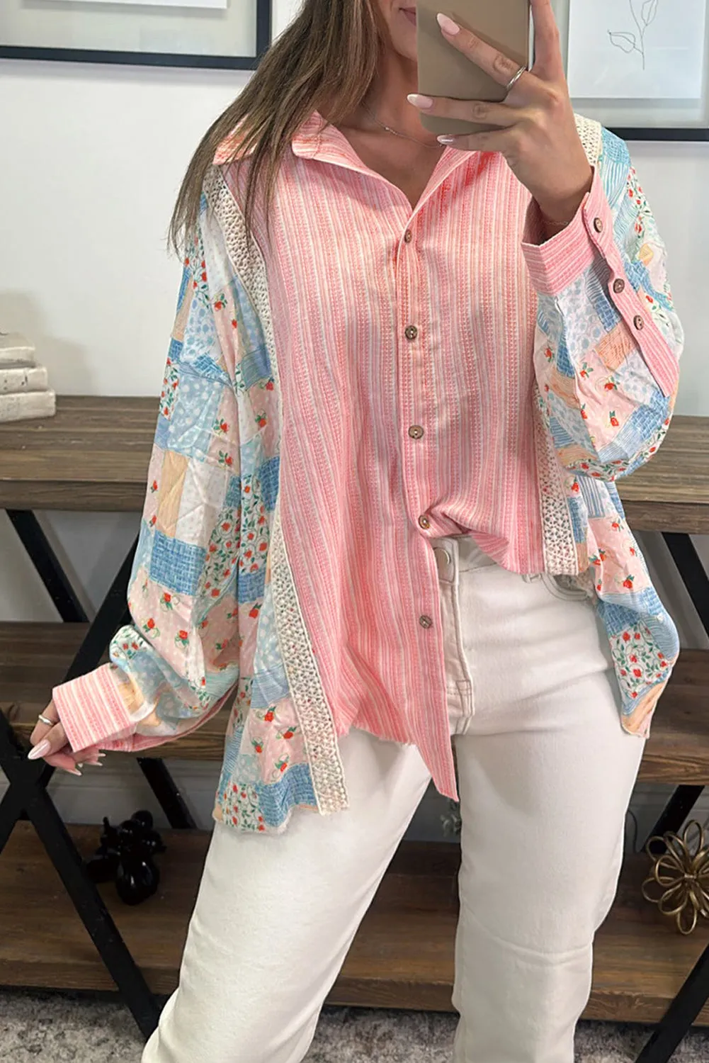 Sweet Pea Button-Up
