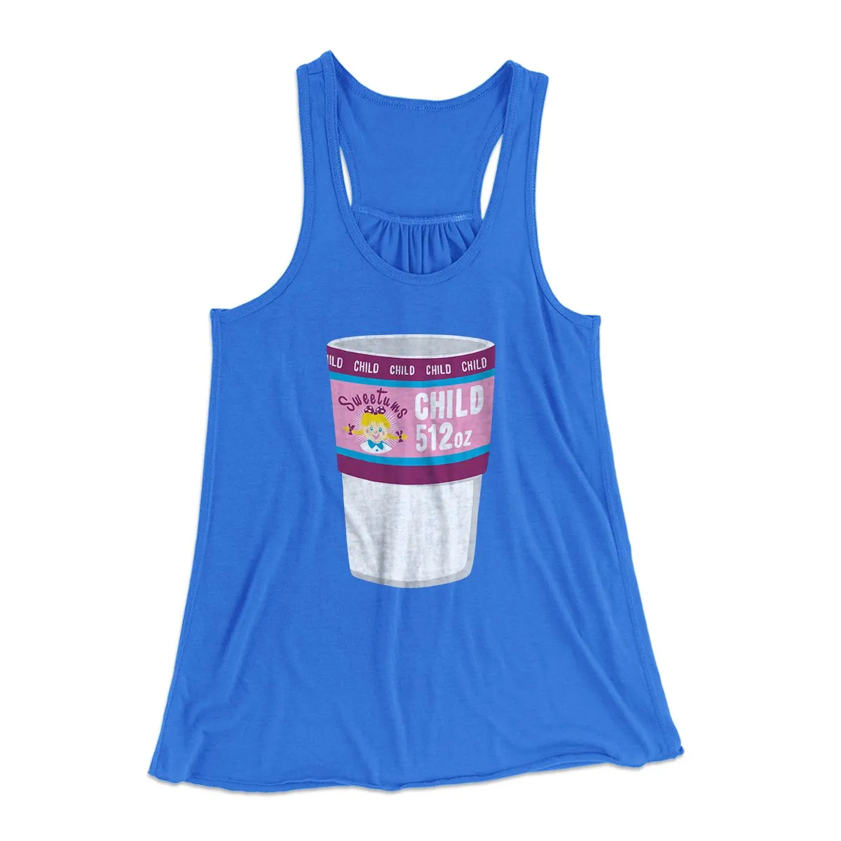 Sweetum's Child Size Soda Women's Flowey Tank Top