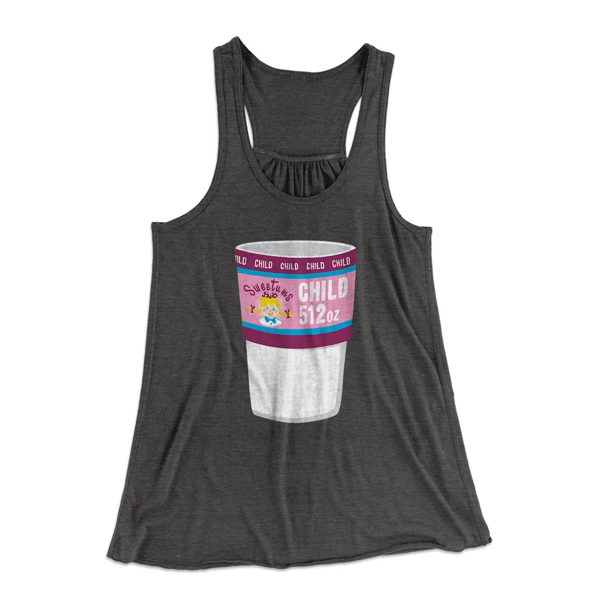 Sweetum's Child Size Soda Women's Flowey Tank Top