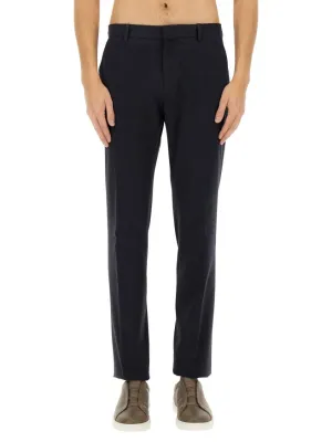 Tailored Black Straight Leg Pants