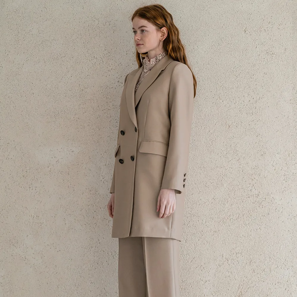 Tailored Double Wool Jacket