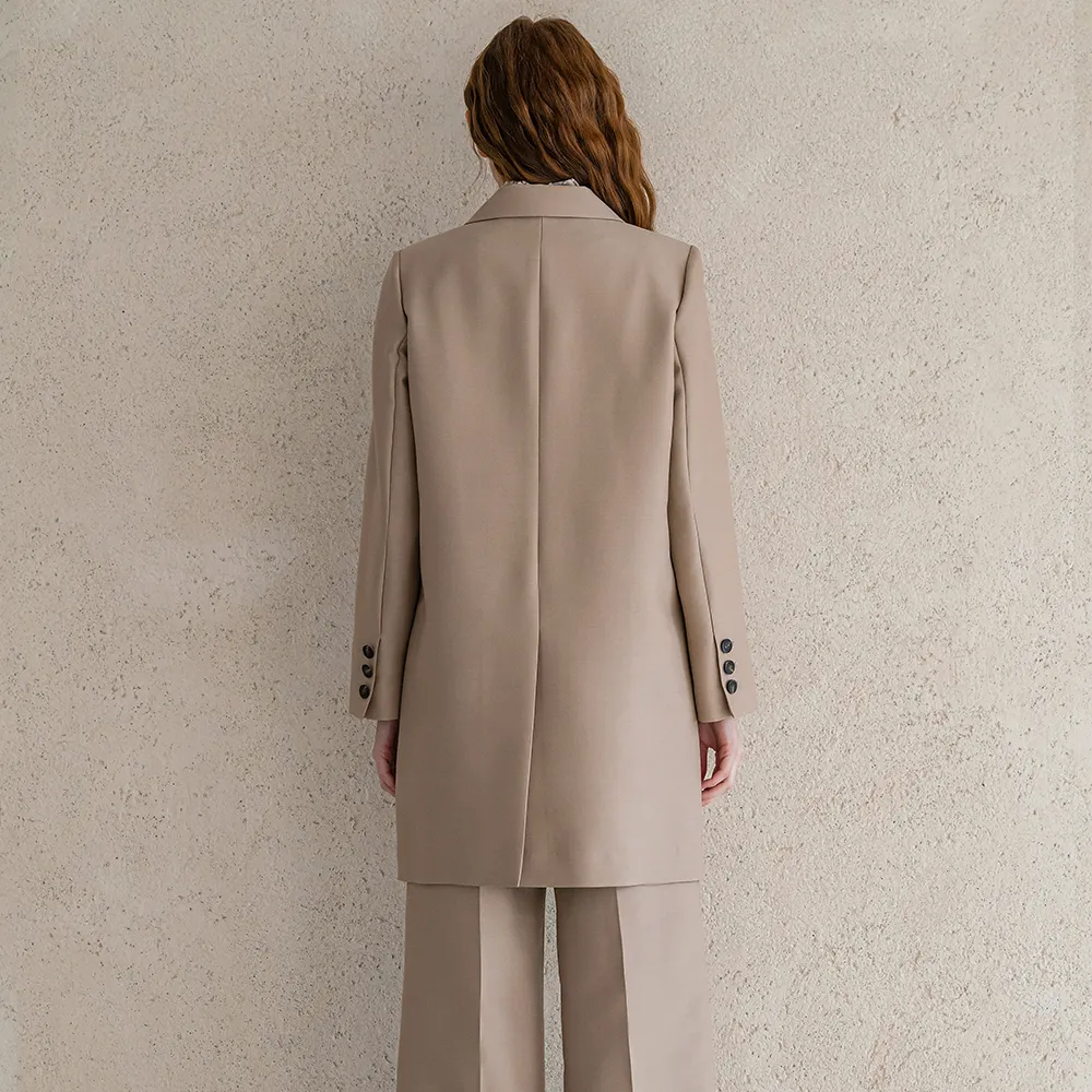 Tailored Double Wool Jacket