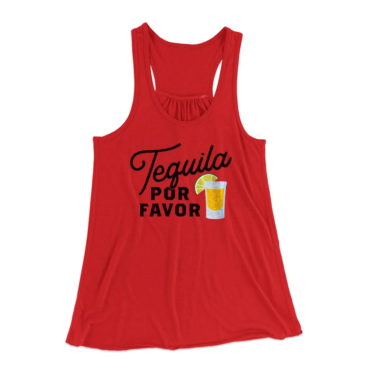 Tequila, Por Favor Women's Flowey Tank Top