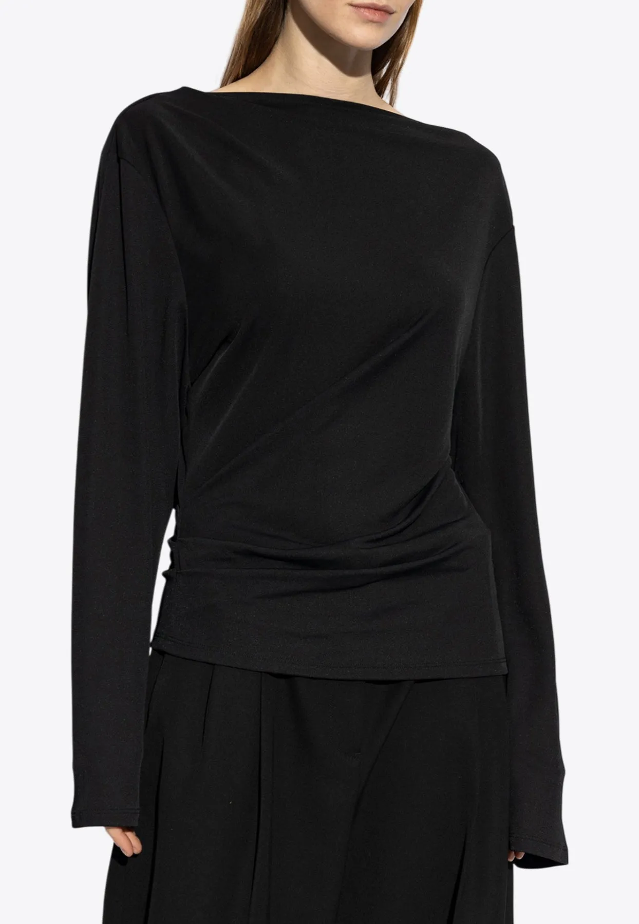 The Croisière Draped Top