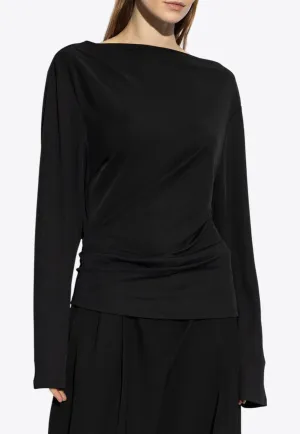 The Croisière Draped Top