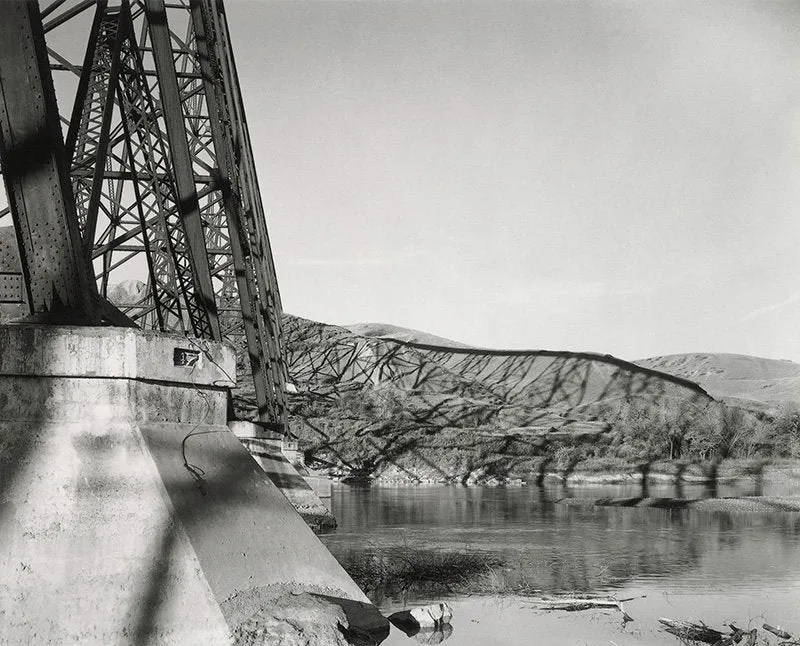 The High Level Bridge, Lethbridge, Looking West