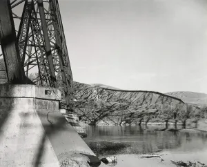 The High Level Bridge, Lethbridge, Looking West