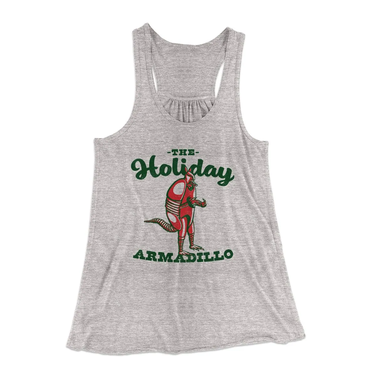 The Holiday Armadillo Women's Flowey Tank Top