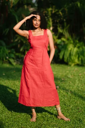 The Linen Midi Dress