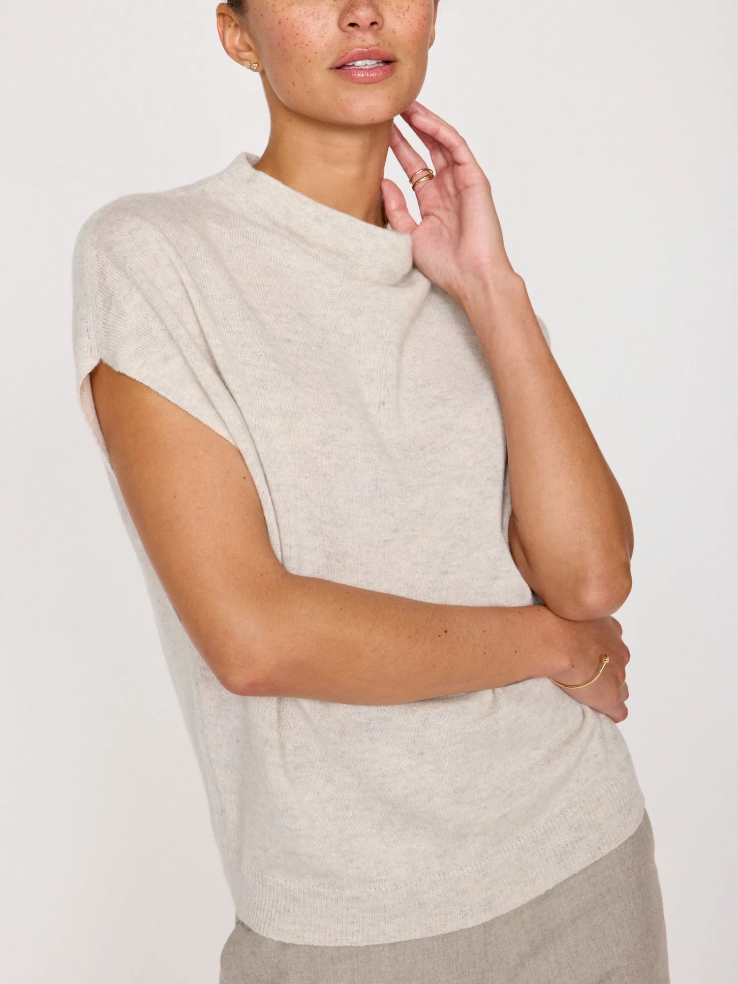 The Morten Funnel Neck Top