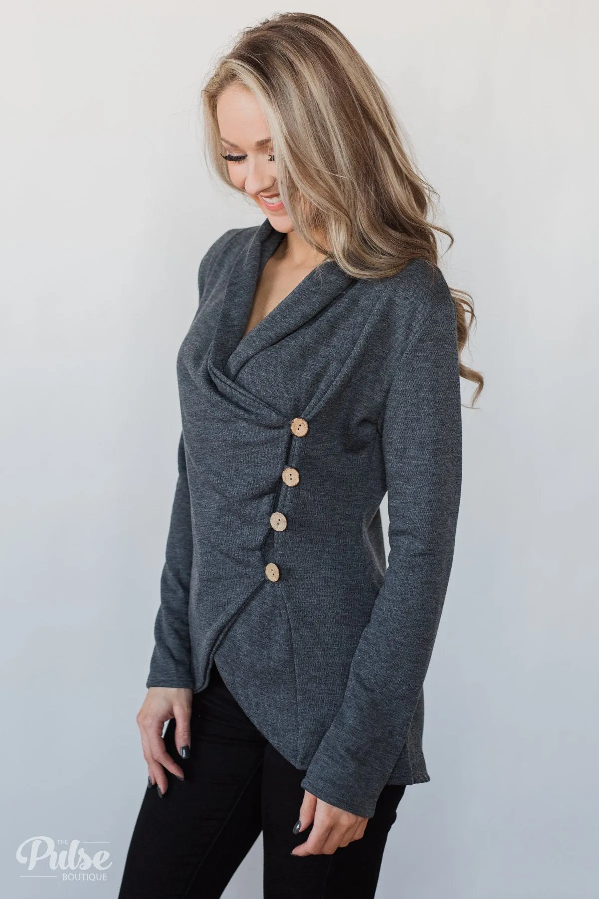 The Perfect Occasion Jacket- Charcoal