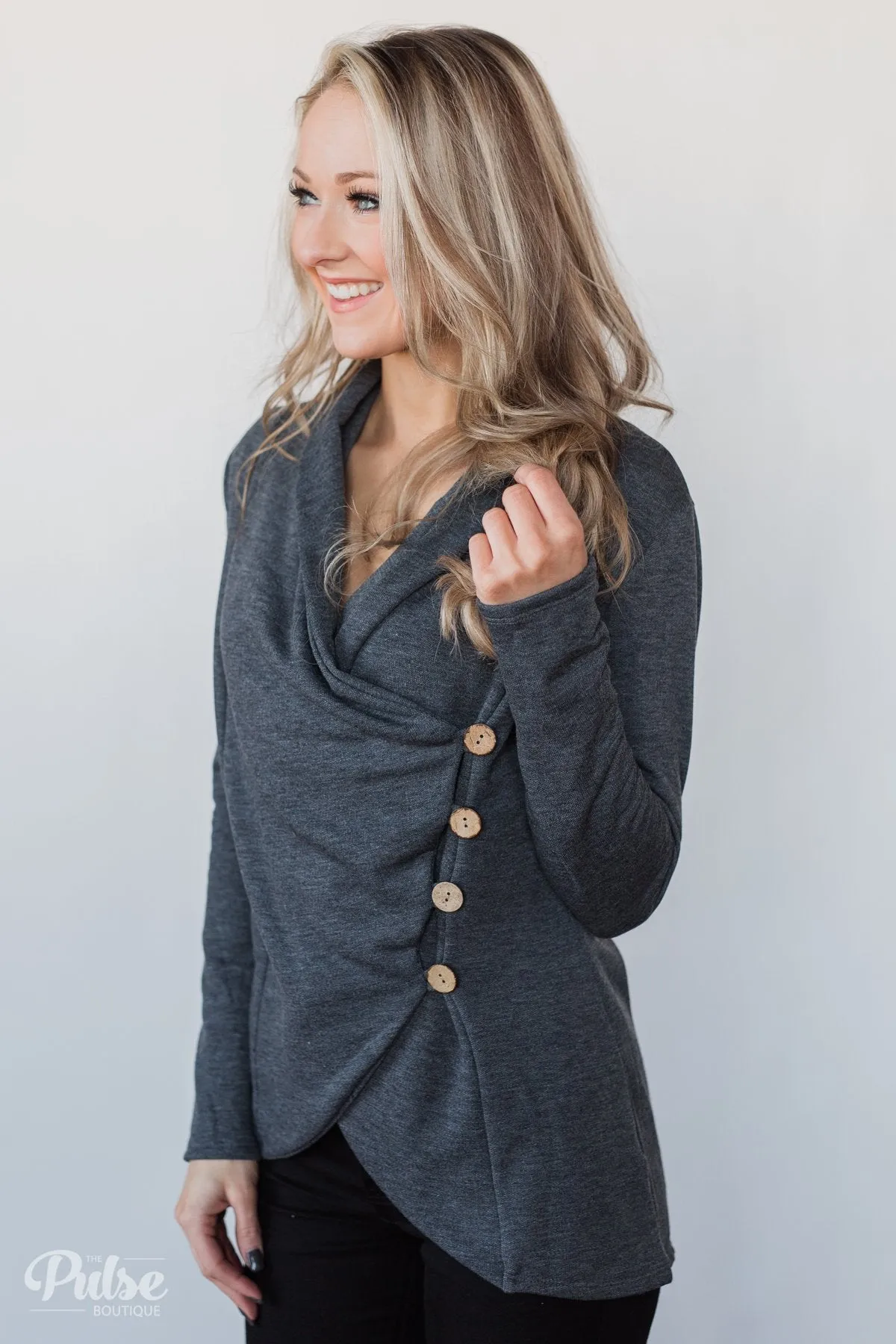 The Perfect Occasion Jacket- Charcoal