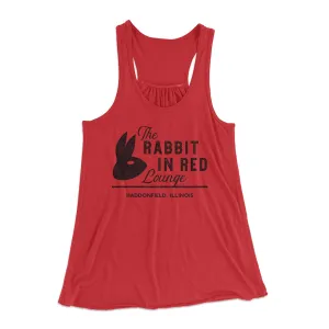 The Rabbit in Red Lounge Women's Flowey Tank Top