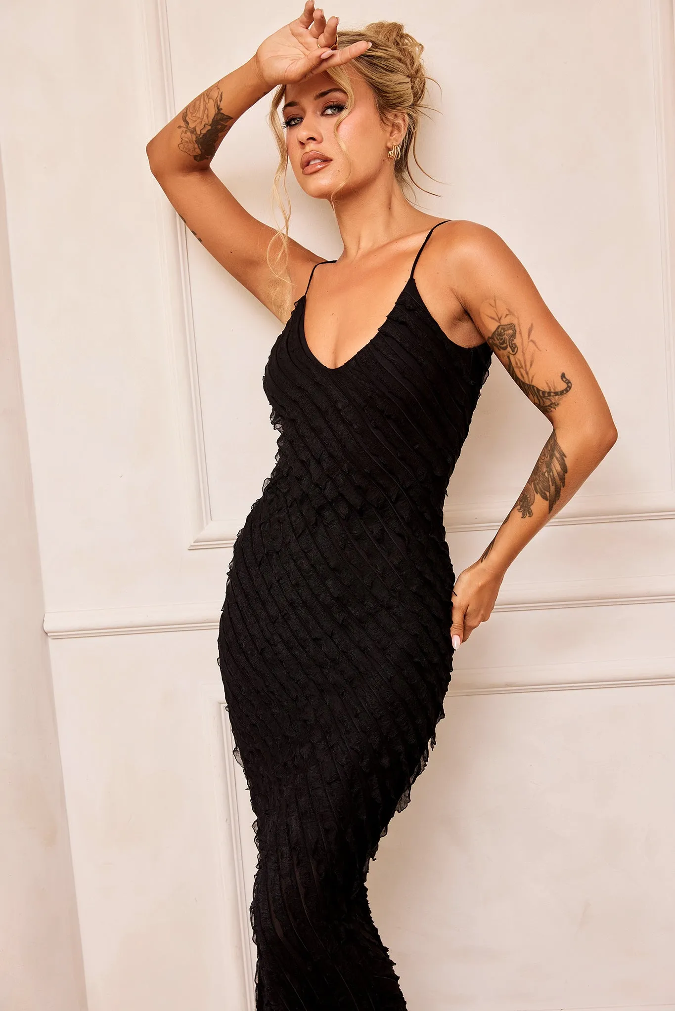 Thelma Maxi Dress - Black