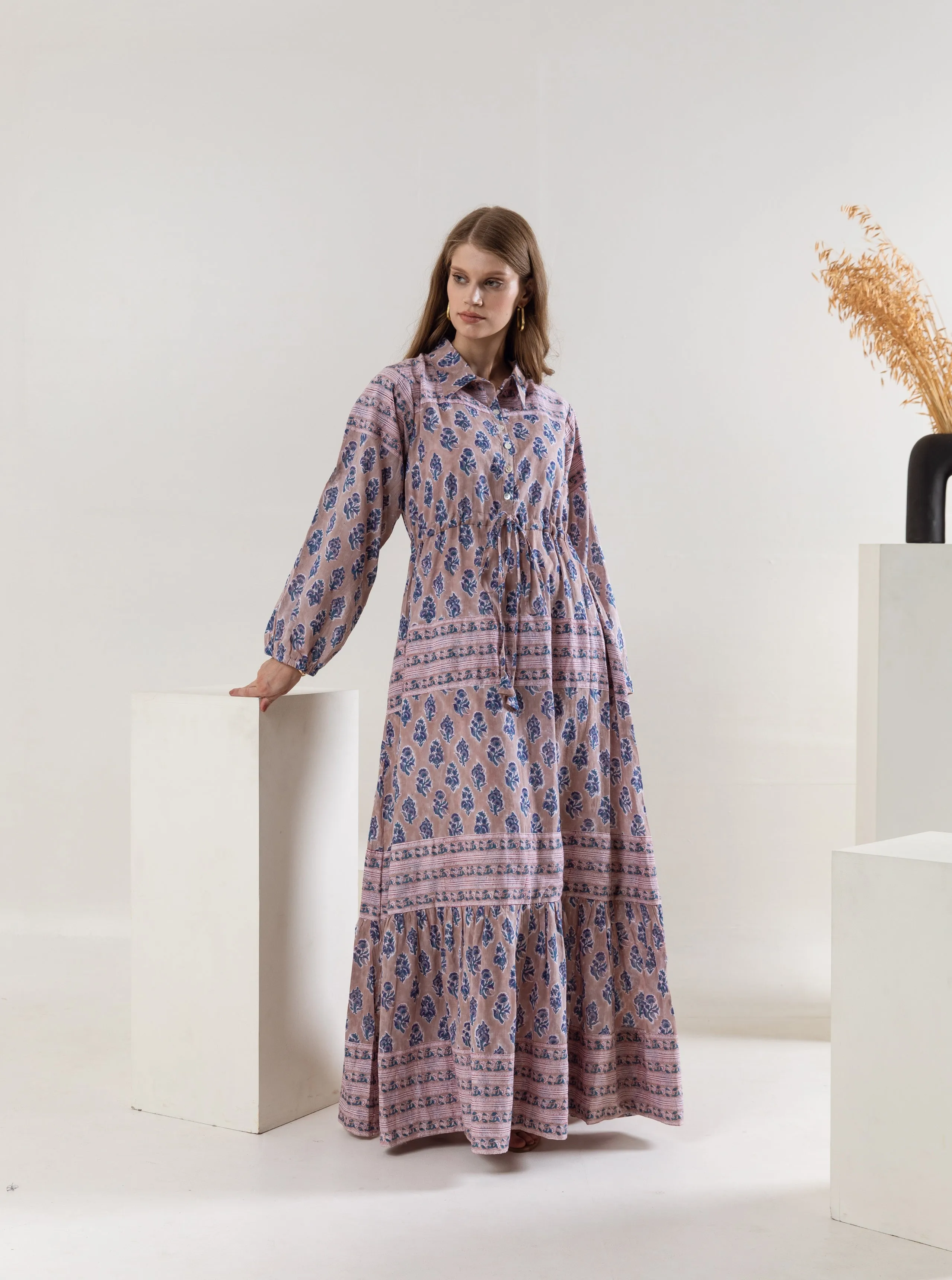 Tiberly Tier Ruffle Dress