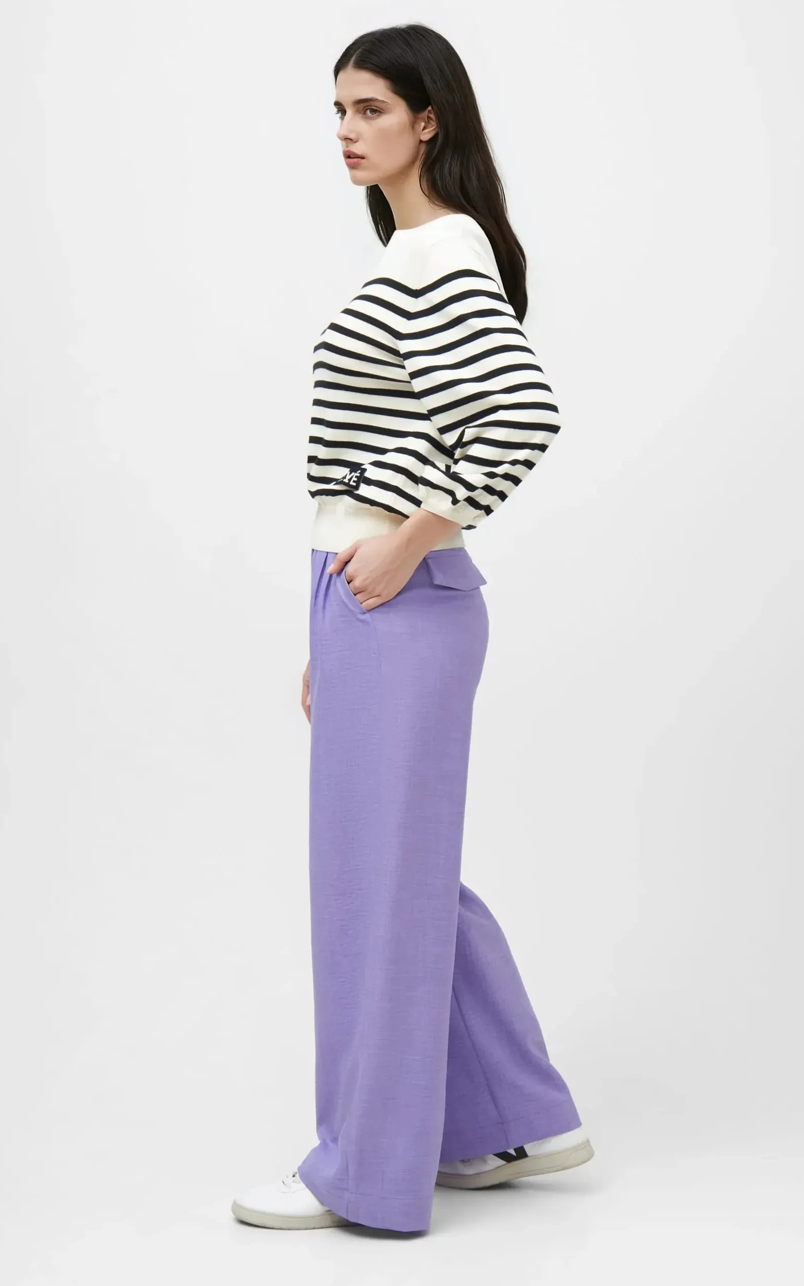 Tropical Afternoon Trousers Lilac