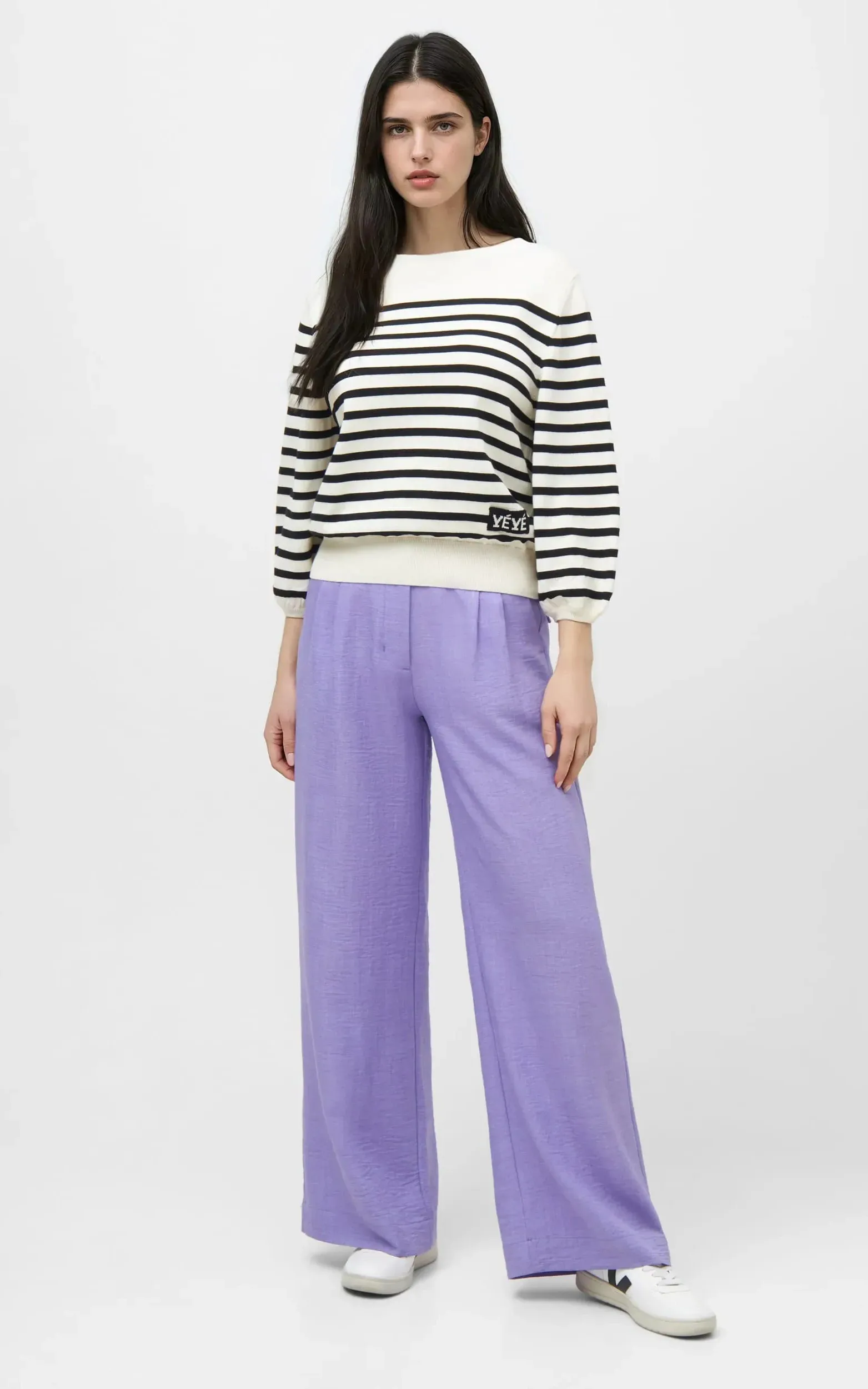 Tropical Afternoon Trousers Lilac
