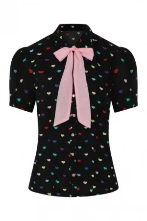 True Love Blouse - Black -