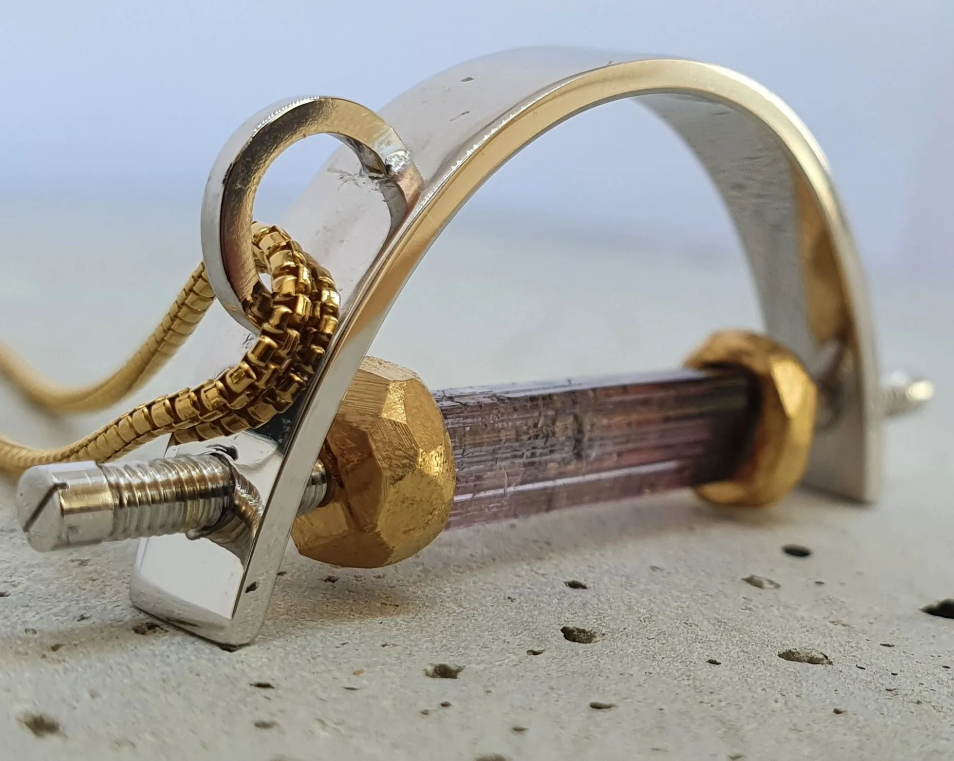 Under Pressure "Bow" Pendant