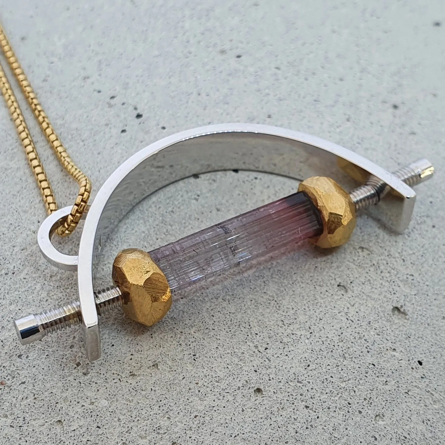 Under Pressure "Bow" Pendant