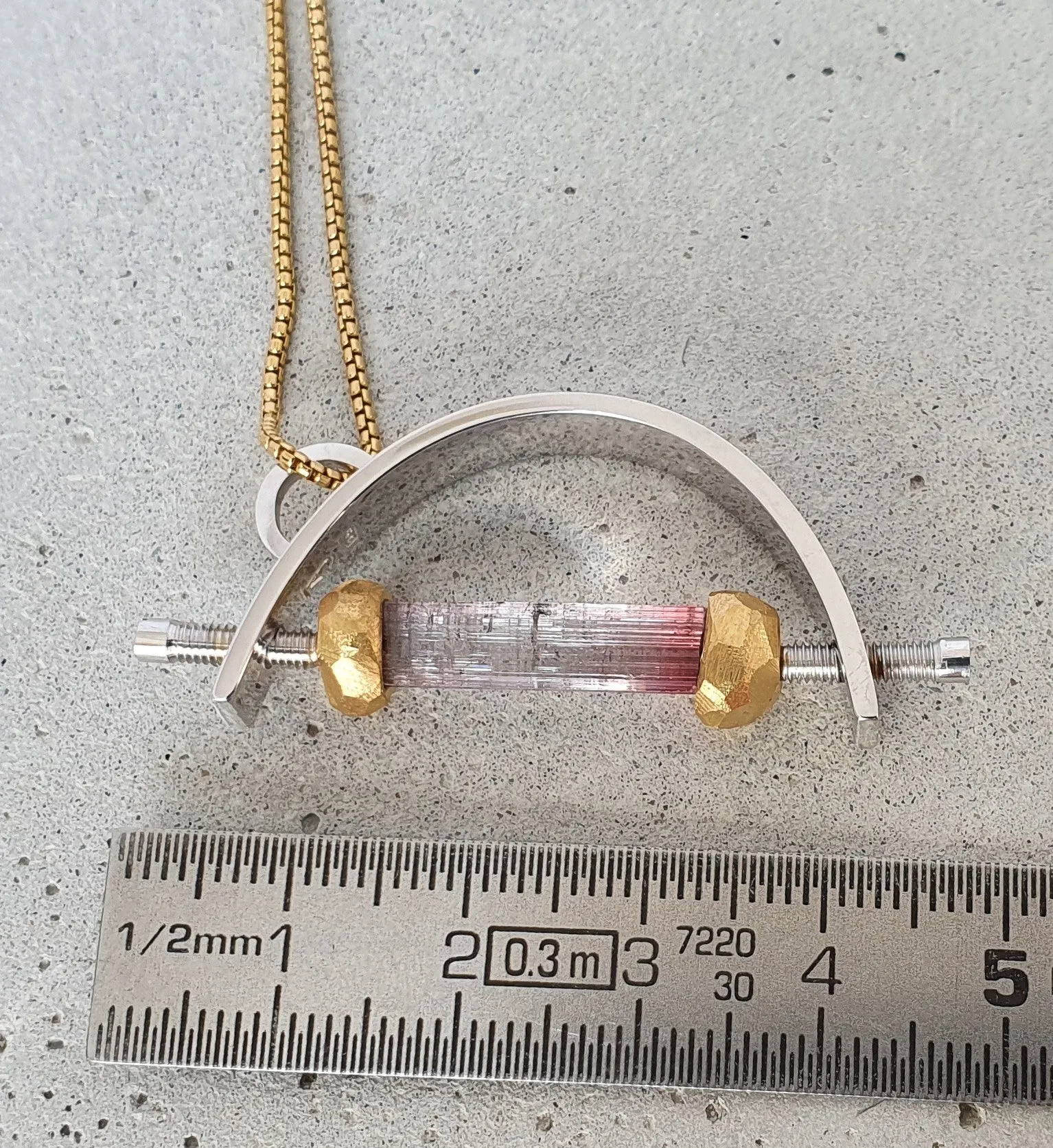 Under Pressure "Bow" Pendant