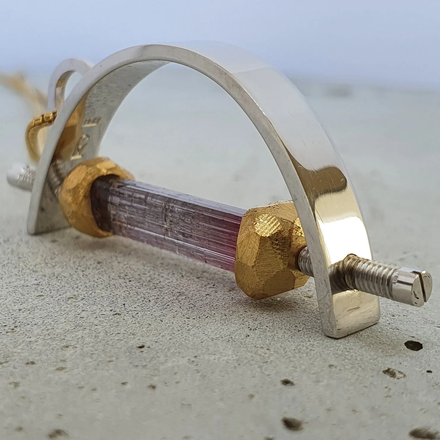 Under Pressure "Bow" Pendant