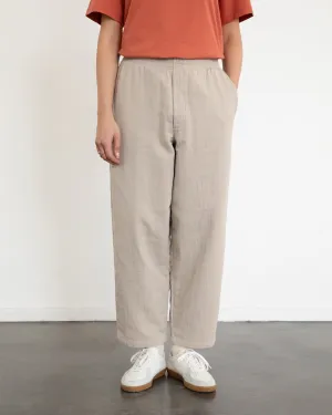 Unisex Wide Pants Washed Sand