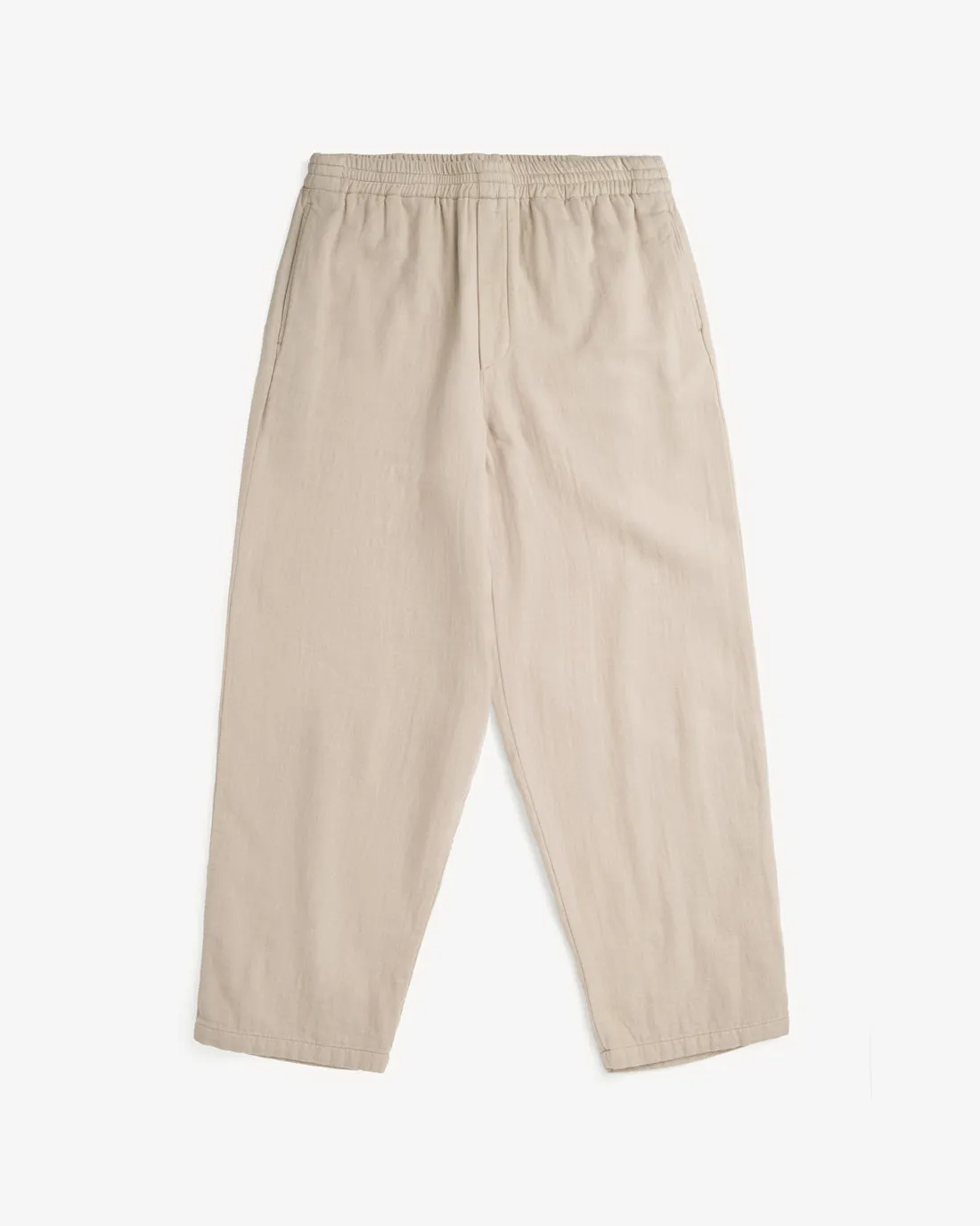 Unisex Wide Pants Washed Sand