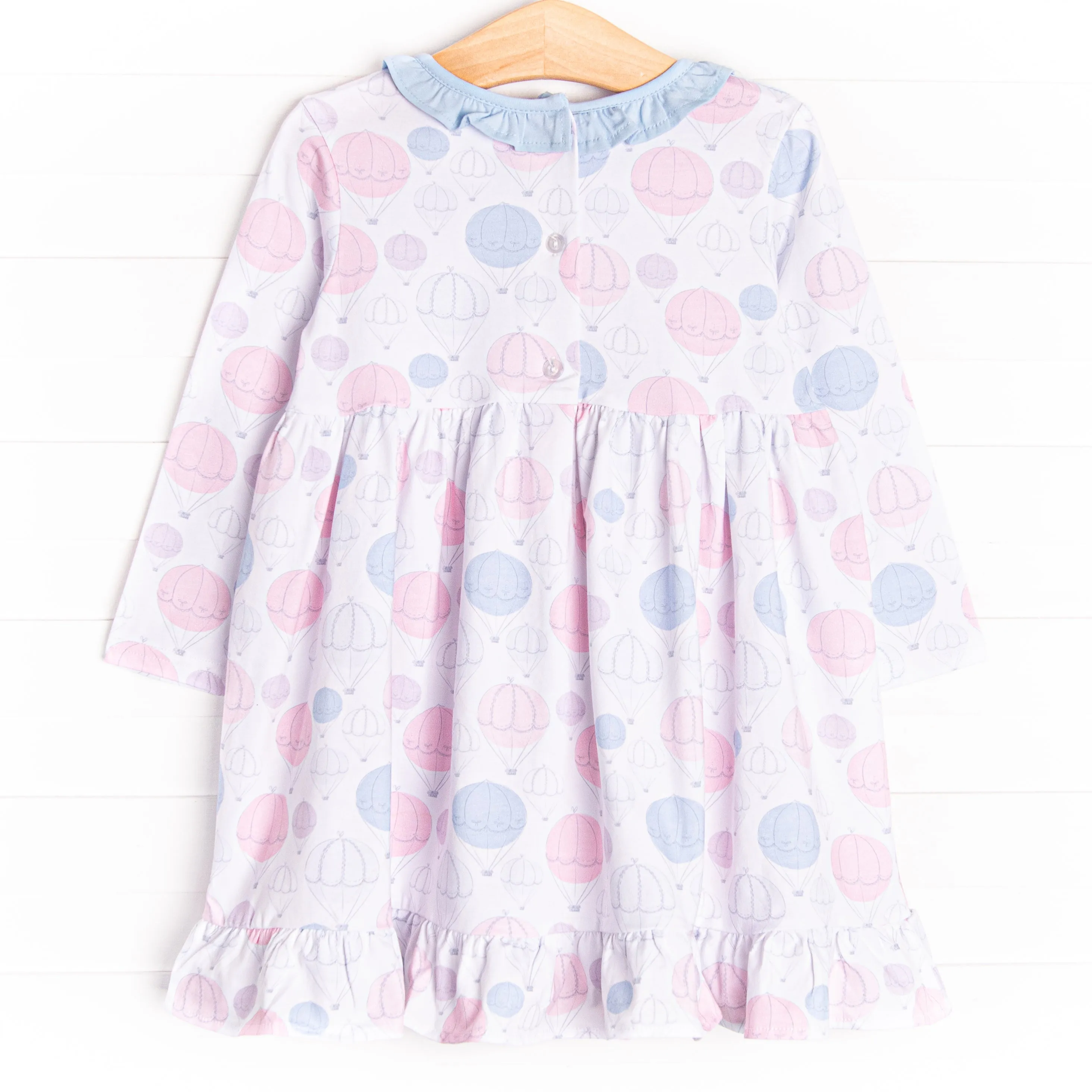 Up, Up, and Away Dress, Blue