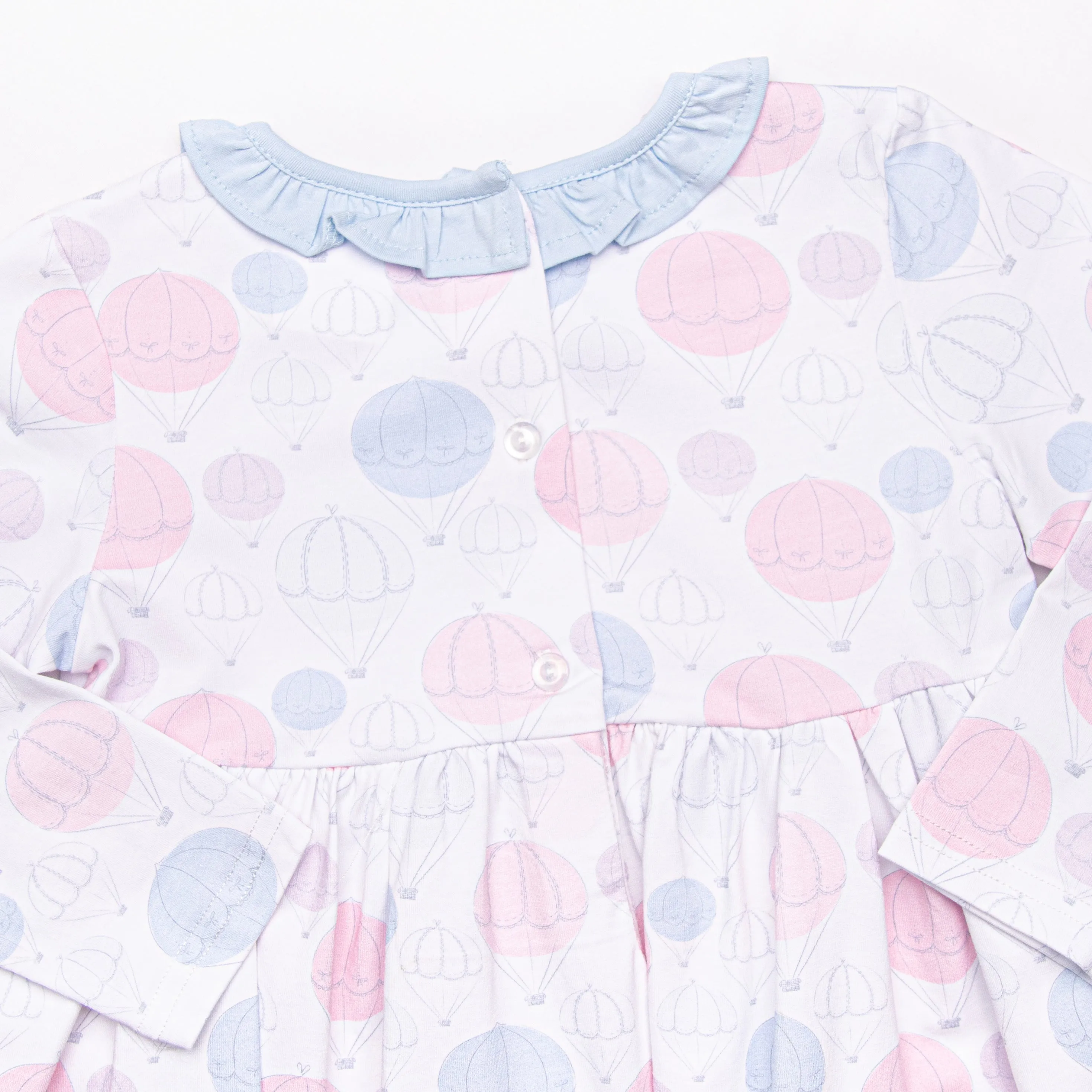 Up, Up, and Away Dress, Blue