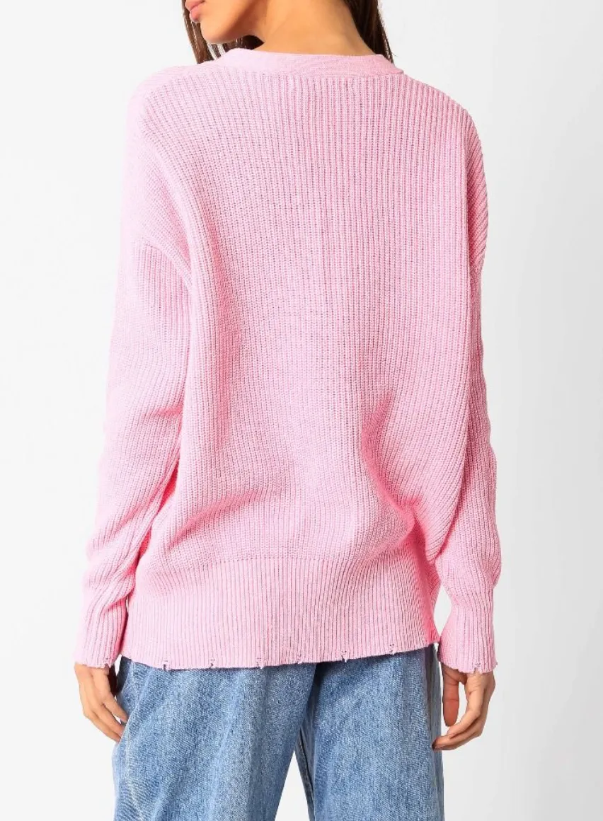 V Neck Button Up Cardigan