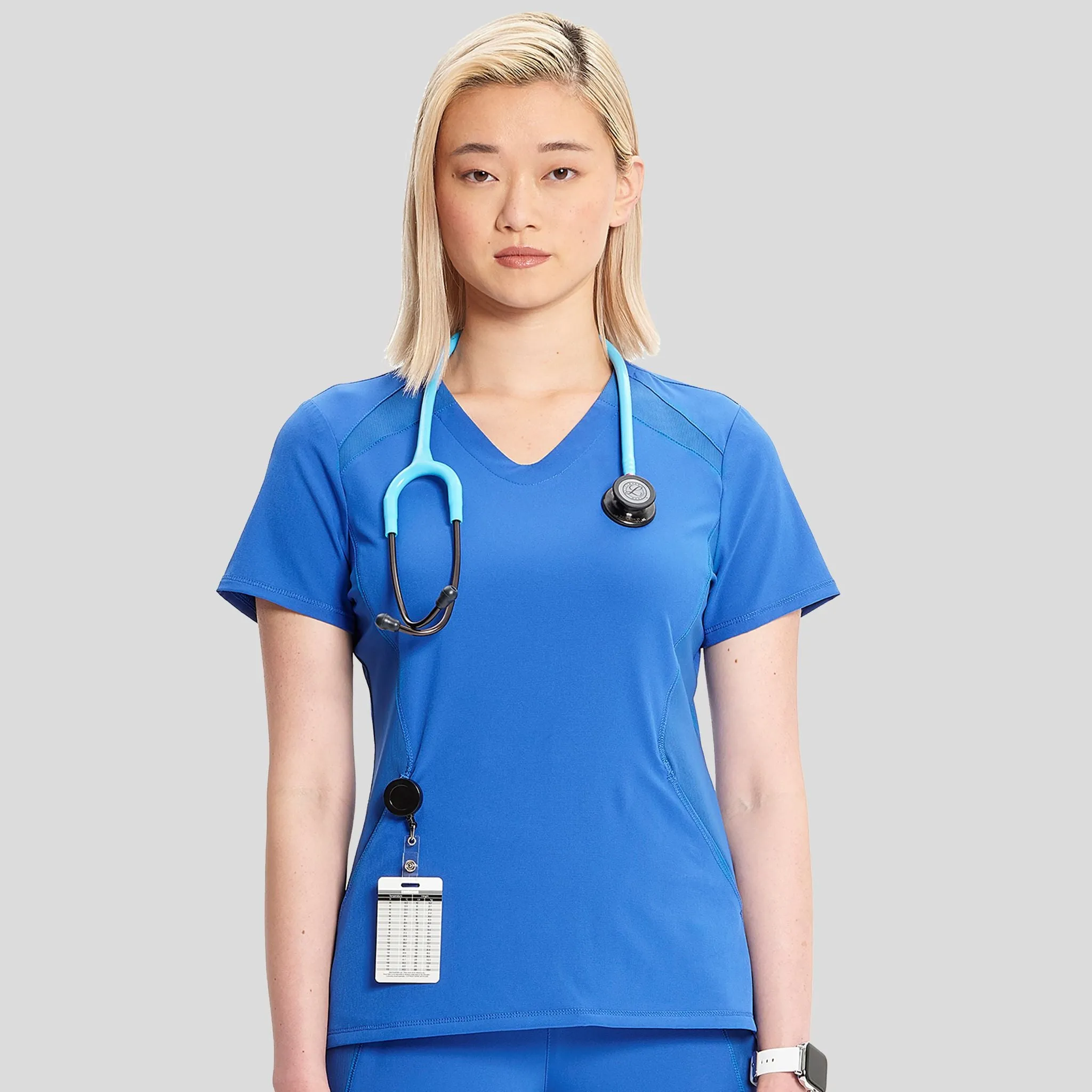V-Neck Top | Royal